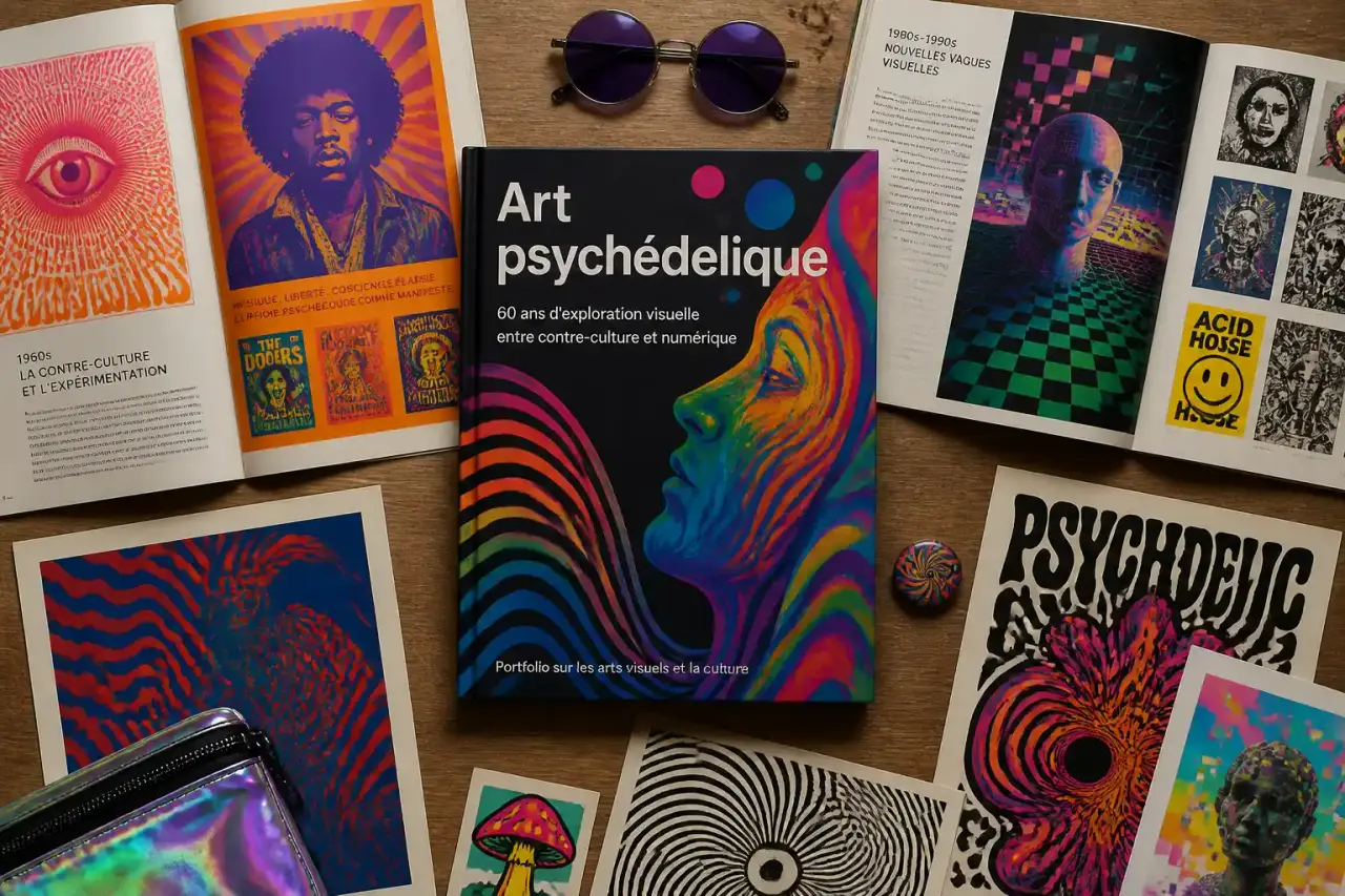 Art psychédélique : 60 ans d'exploration visuelle entre contre-culture et numérique