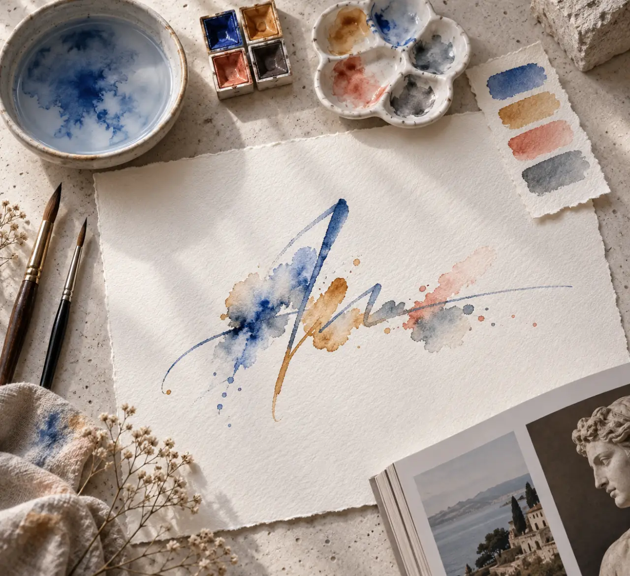 Peintre aquarelliste : une signature construite par la lumière, l’eau et le geste