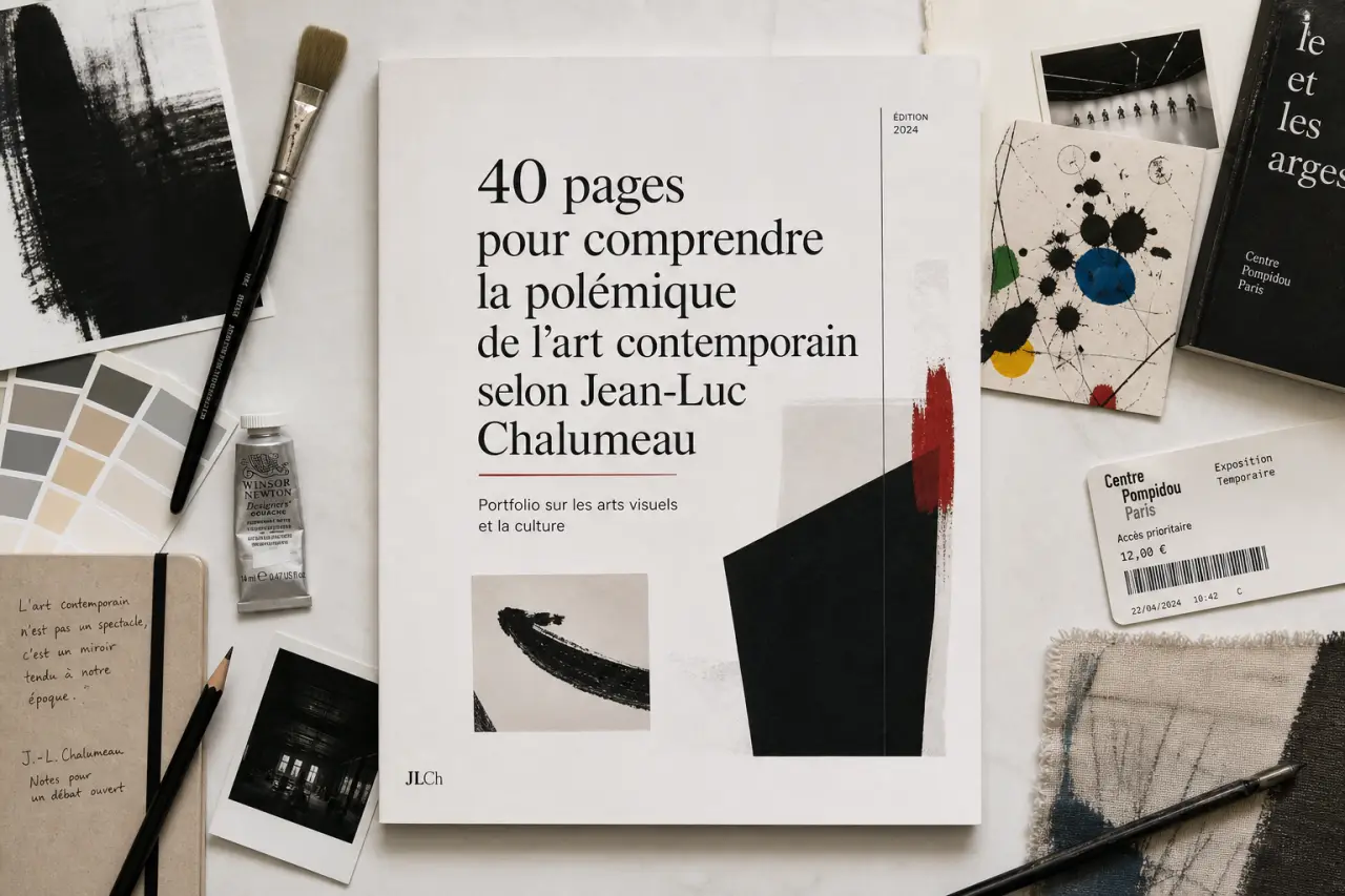 40 pages pour comprendre la polémique de l’art contemporain selon Jean-Luc Chalumeau