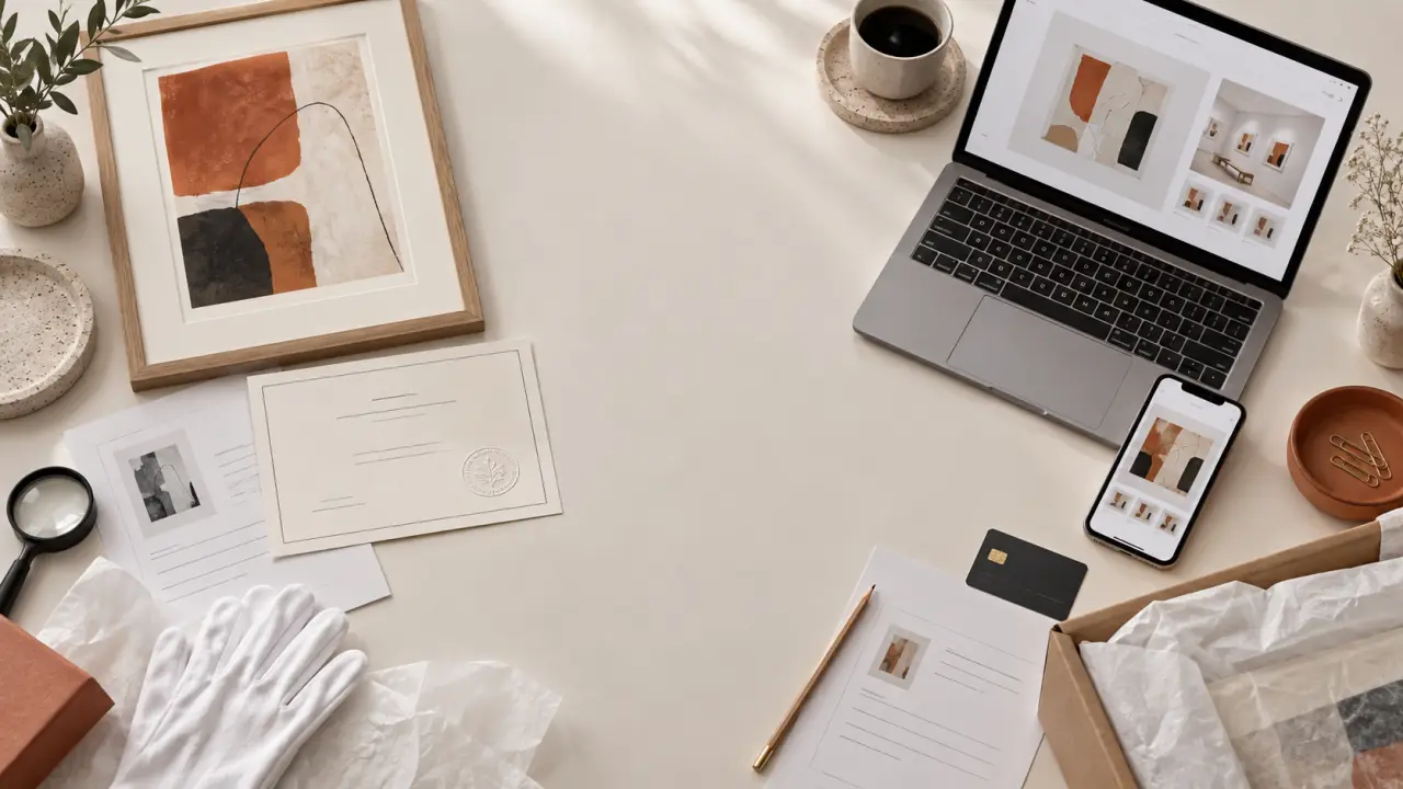 Acheter de l’art en ligne sans se tromper : les vérifications qui sécurisent votre achat